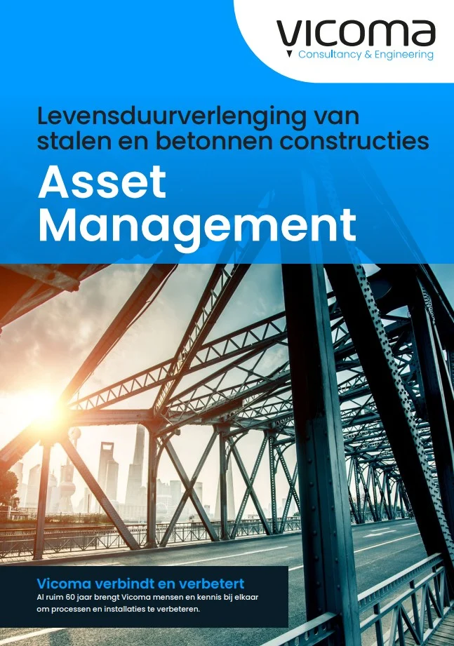 Een moderne stadsbrug met de nadruk op levensduurverlenging van stalen en betonnen constructies.